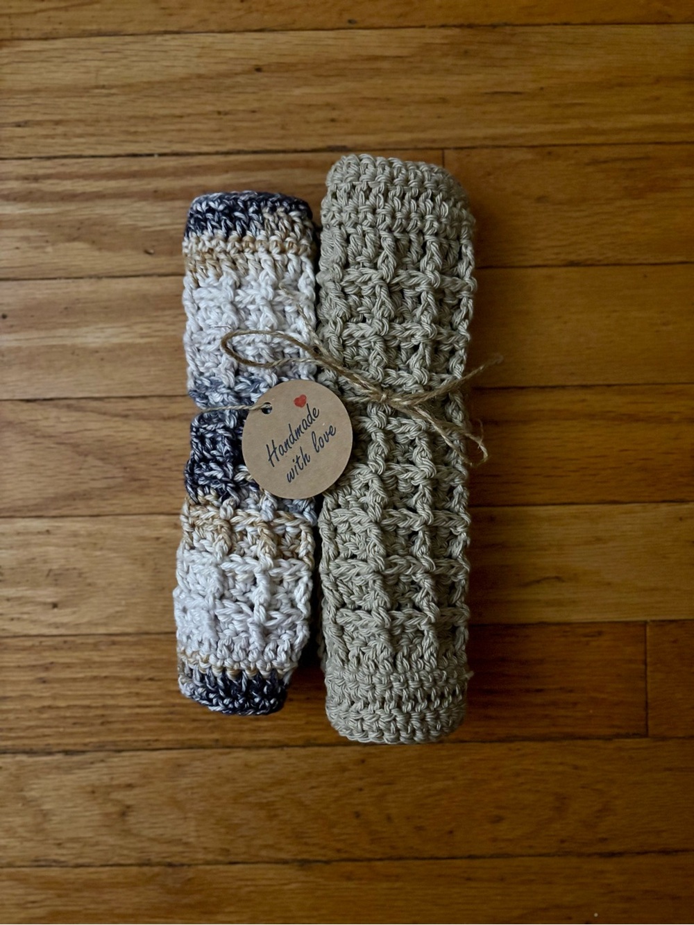Cotton Crochet Washcloths or Dishcloth